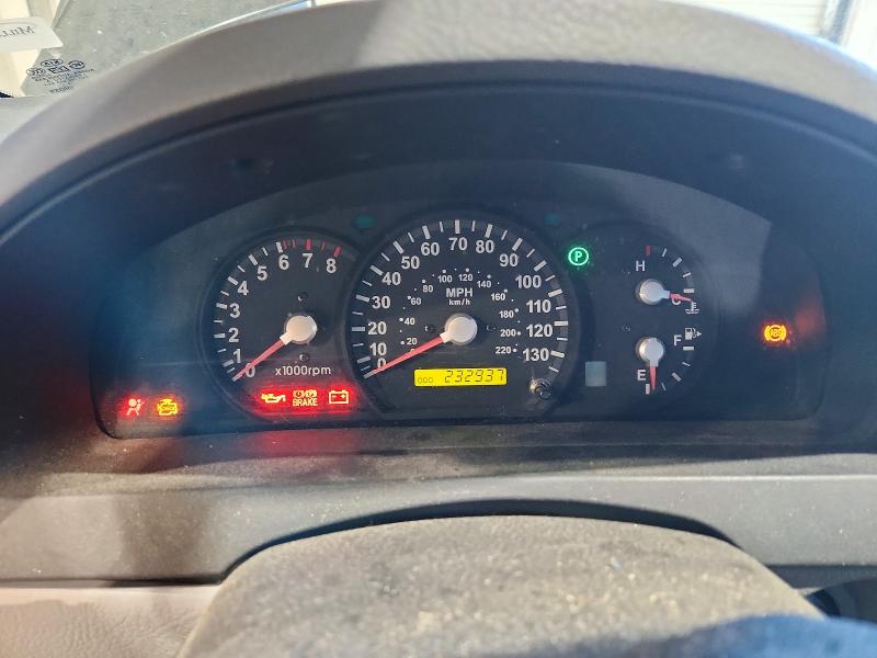 Photo 9 from auction – 2005 KIA SORENTO EX with VIN KNDJC733455416220