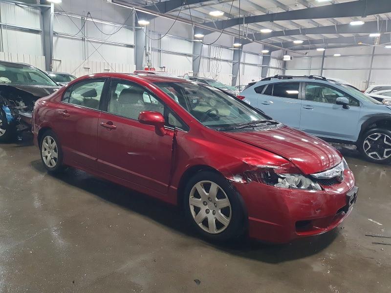 Photo 4 from auction – 2011 HONDA CIVIC LX with VIN 2HGFA1F50BH548158