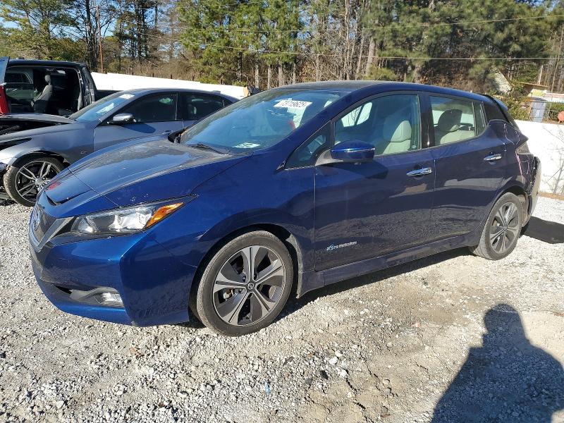 NISSAN LEAF S 2018 with VIN 1N4AZ1CP7JC303369 - Photo from auction