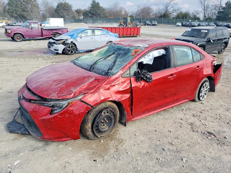 TOYOTA COROLLA LE 2020 with VIN 5YFEPRAE7LP078835 - Photo from auction