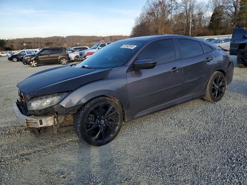 HONDA CIVIC SI 2018 with VIN 2HGFC1E58JH702707 - Photo from auction
