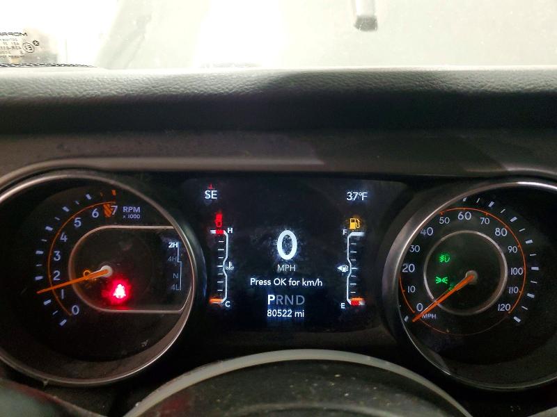 Photo 9 from auction – 2021 JEEP GLADIATOR with VIN 1C6HJTAG8ML546506