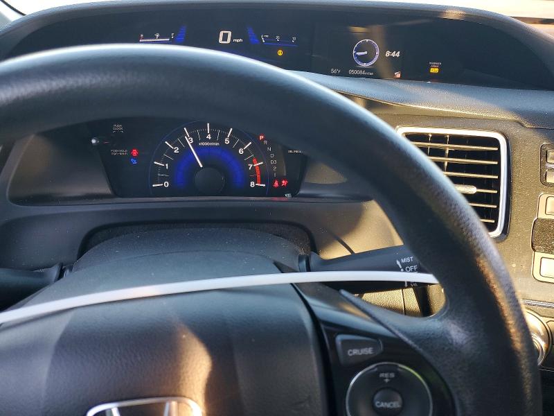 Photo 9 from auction – 2013 HONDA CIVIC LX with VIN 19XFB2F59DE291128