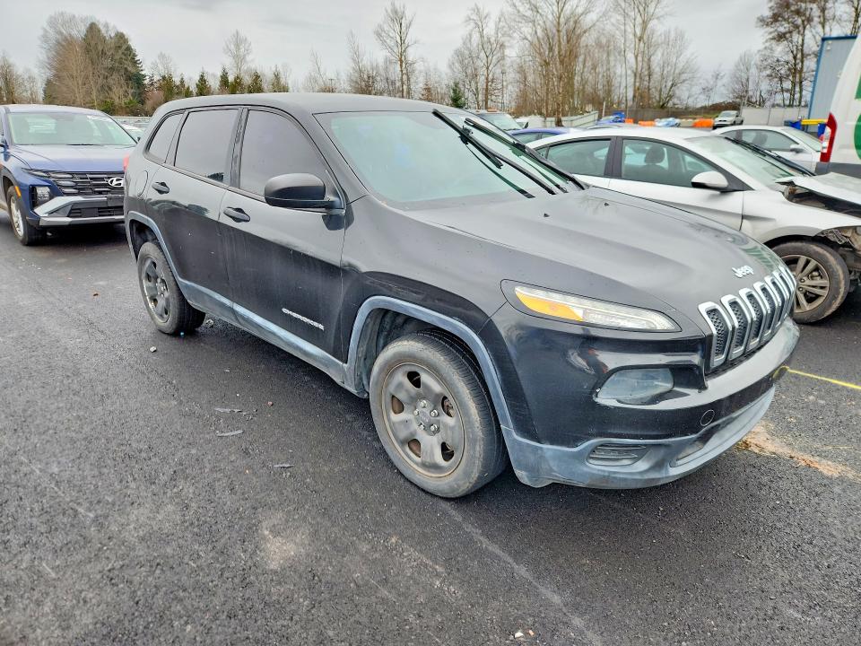 Photo 4 from auction – 2014 JEEP CHEROKEE S with VIN 1C4PJMAB2EW268331