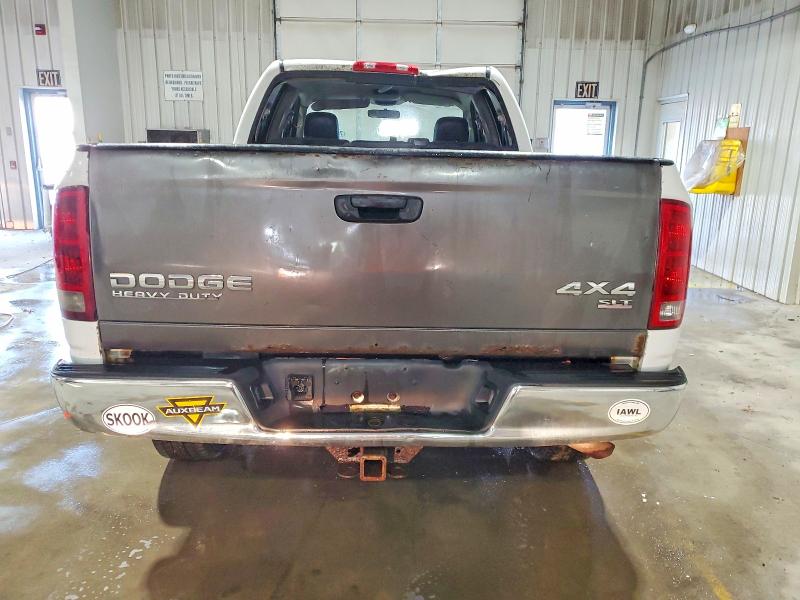 Foto 6 de la subasta – 2003 DODGE RAM 2500 S con VIN 3D7KU28D43G704269
