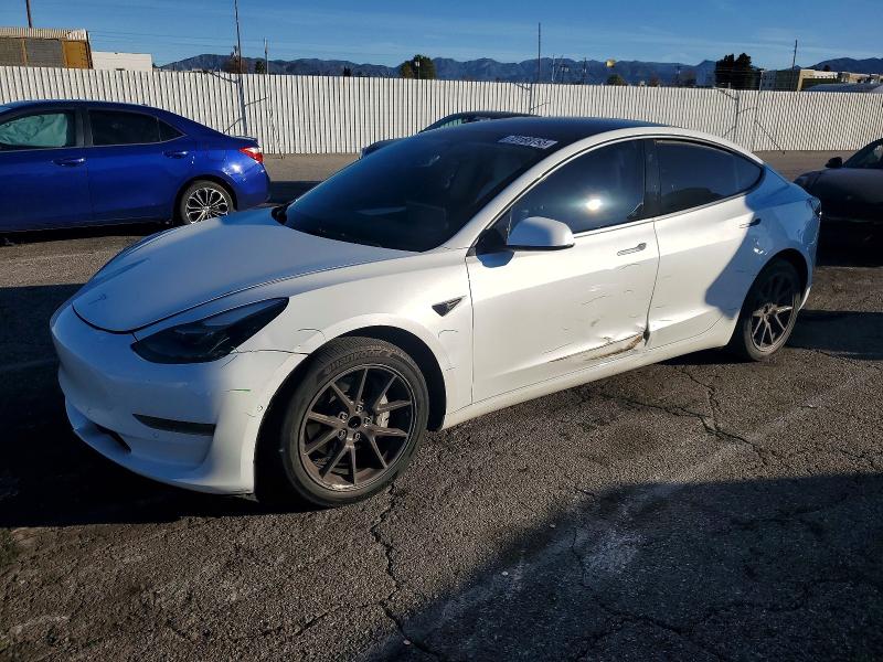 TESLA MODEL 3 2022 with VIN 5YJ3E1EA8NF321024 - Photo from auction