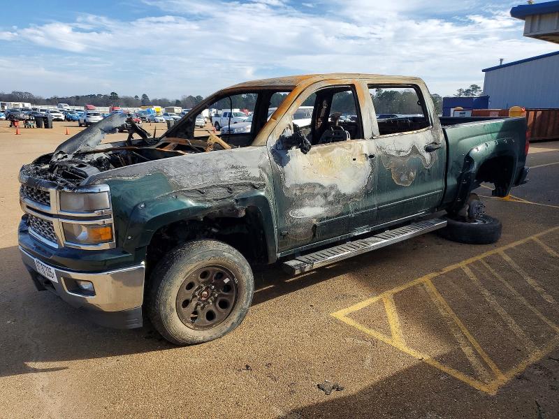 CHEVROLET SILVERADO 2015 with VIN 3GCUKRECXFG186685 - Photo from auction