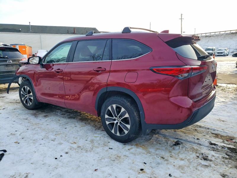 Photo 2 from auction – 2023 TOYOTA HIGHLANDER with VIN 5TDKDRBHXPS029761