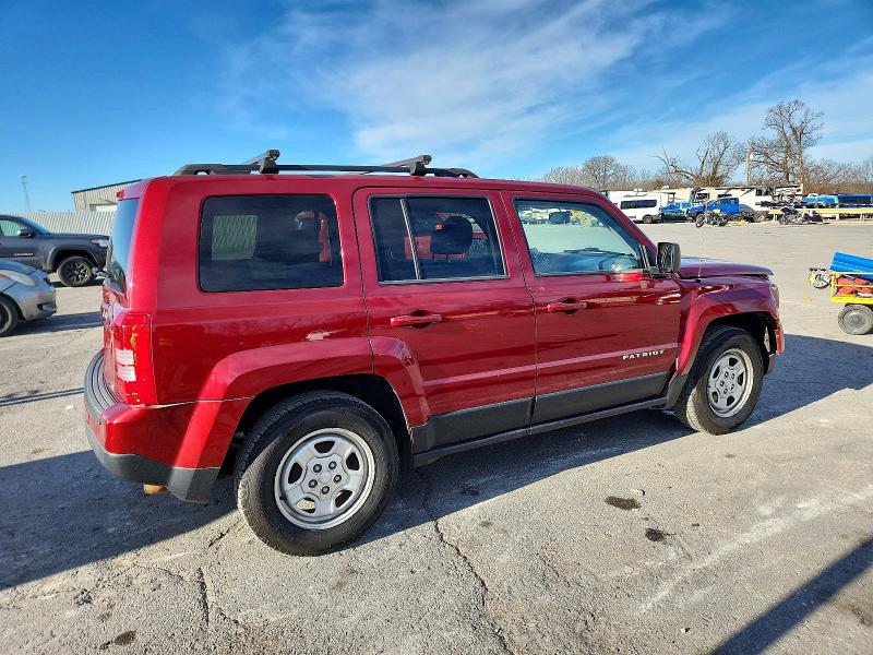 Photo 3 from auction – 2015 JEEP PATRIOT with VIN 1C4NJPBB8FD397890
