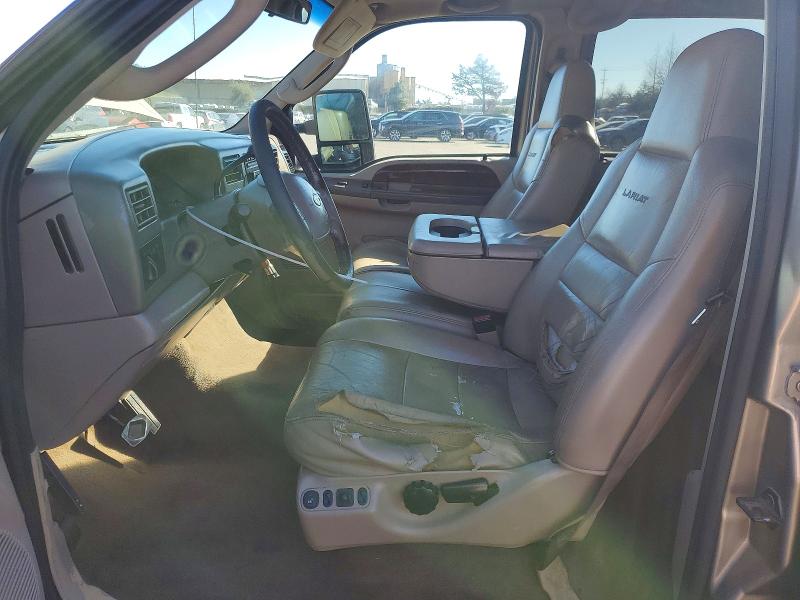 Photo 7 from auction – 2004 FORD F250 with VIN 1FTNW21PX4EB55093
