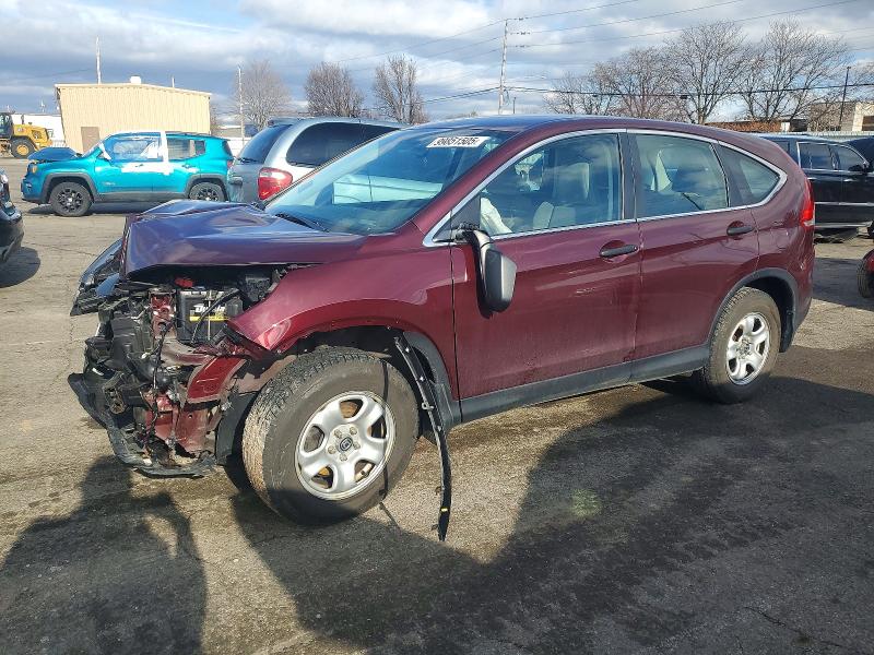 Photo 1 from auction – 2014 HONDA CR-V LX with VIN 5J6RM4H38EL026850