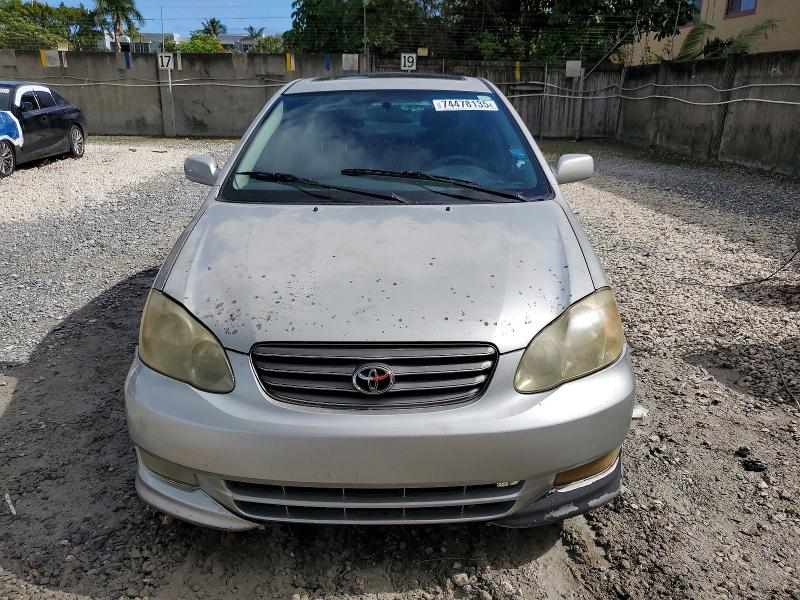 Photo 5 from auction – 2003 TOYOTA COROLLA CE with VIN 2T1BR32E53C094119