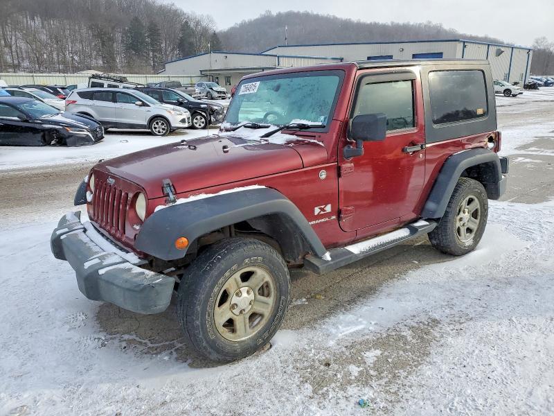 JEEP WRANGLER X 2008 with VIN 1J4FZ24128L603874 - Photo from auction