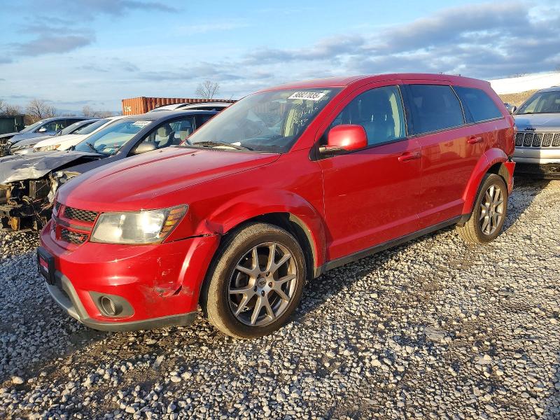 DODGE JOURNEY GT 2018 with VIN 3C4PDDEG2JT463343 - Photo from auction