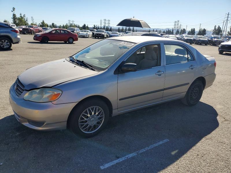 TOYOTA COROLLA CE 2003 with VIN 1NXBR32E63Z140412 - Photo from auction