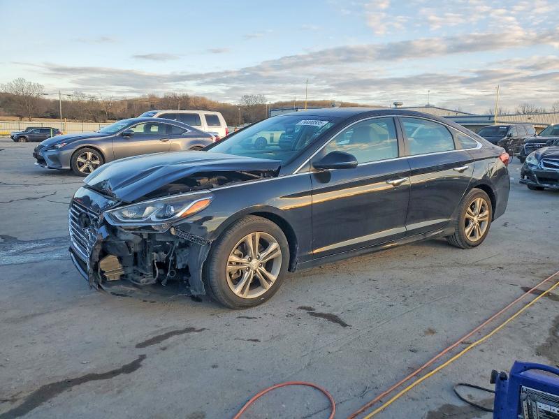 HYUNDAI SONATA 2018 with VIN 5NPE34AF9JH685854 - Photo from auction