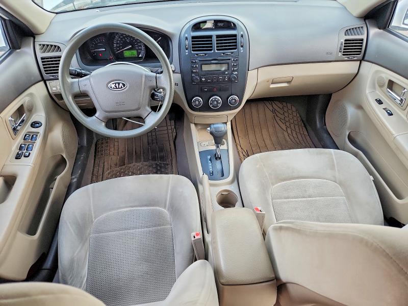 Photo 8 from auction – 2009 KIA SPECTRA EX with VIN KNAFE222195646988