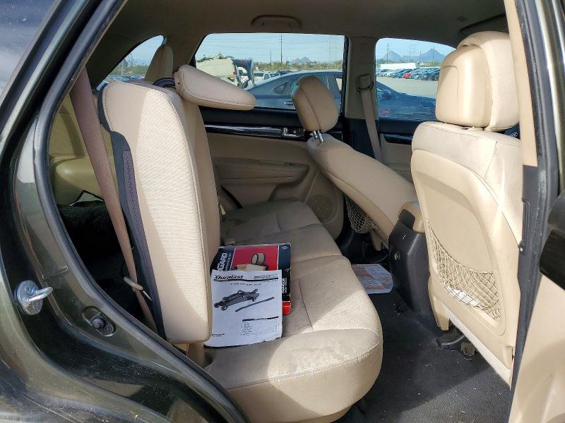 Photo 10 from auction – 2013 KIA SORENTO LX with VIN 5XYKT4A67DG317297