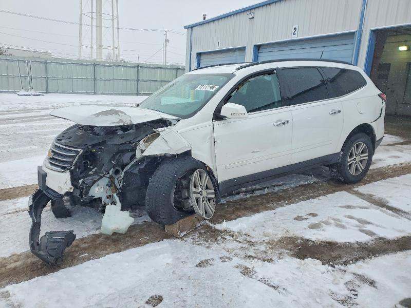 CHEVROLET TRAVERSE 2017 with VIN 1GNKRGKD9HJ340171 - Photo from auction