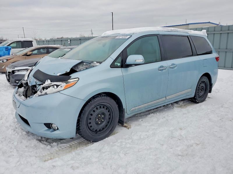 TOYOTA SIENNA XLE 2015 with VIN 5TDDK3DC8FS094183 - Photo from auction