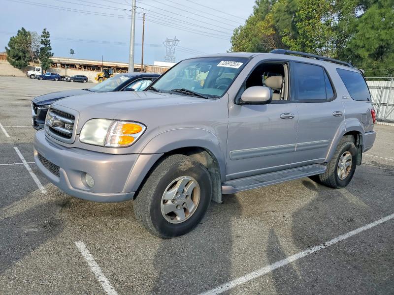 TOYOTA SEQUOIA 2002 with VIN 5TDBT48AX2S107805 - Photo from auction