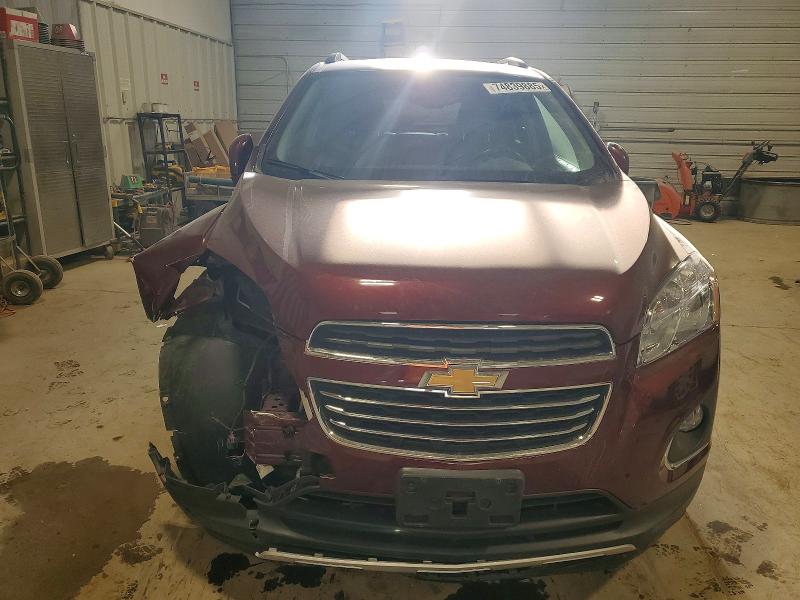 Photo 5 from auction – 2016 CHEVROLET TRAX LTZ with VIN 3GNCJMSB8GL239543