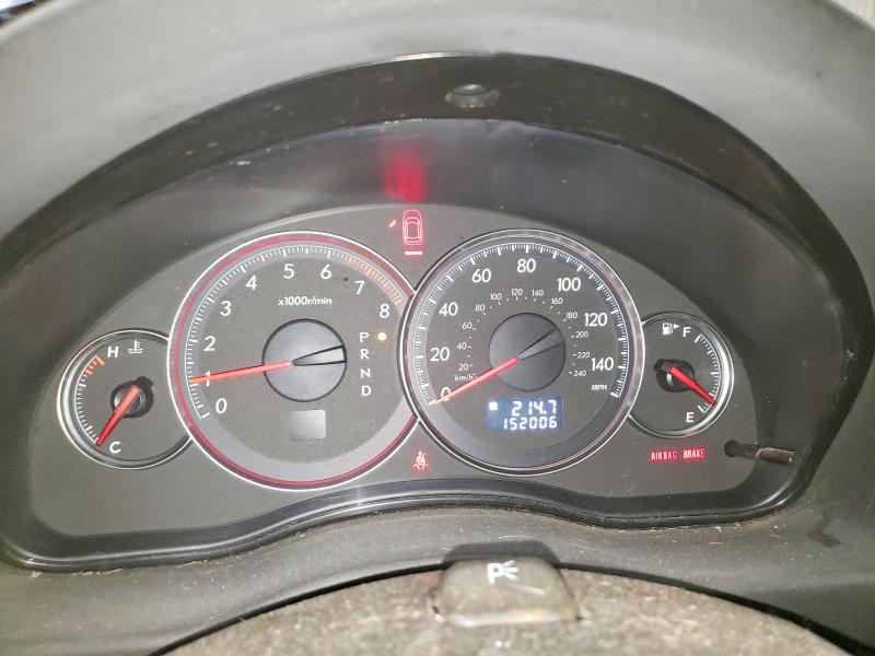 Photo 9 from auction – 2008 SUBARU LEGACY 2.5 with VIN 4S3BL626987216257