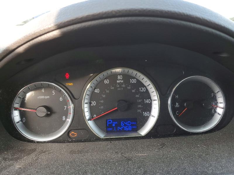 Photo 9 from auction – 2009 HYUNDAI SONATA GLS with VIN 5NPET46C19H563208