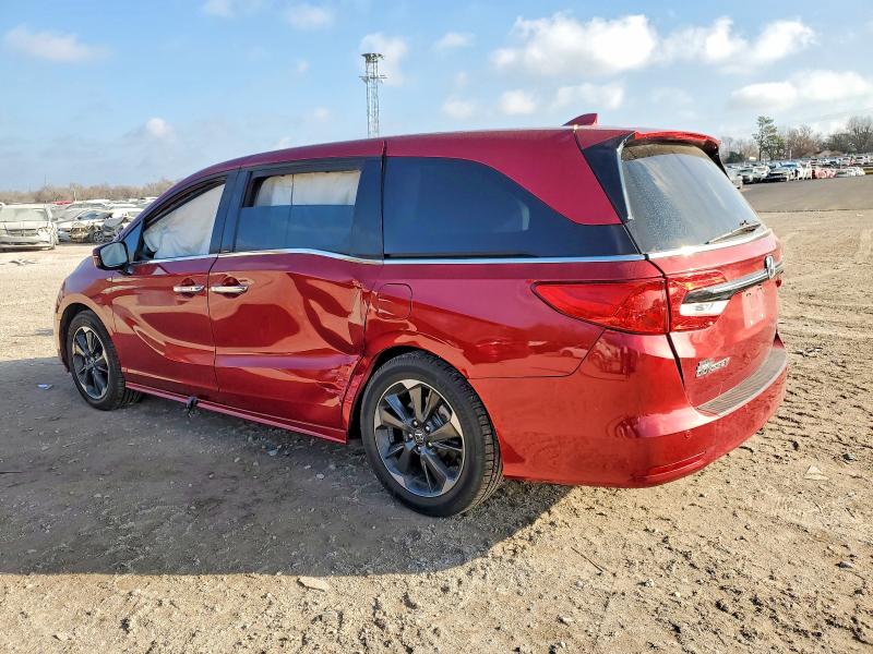 Photo 2 from auction – 2022 HONDA ODYSSEY EL with VIN 5FNRL6H97NB026656