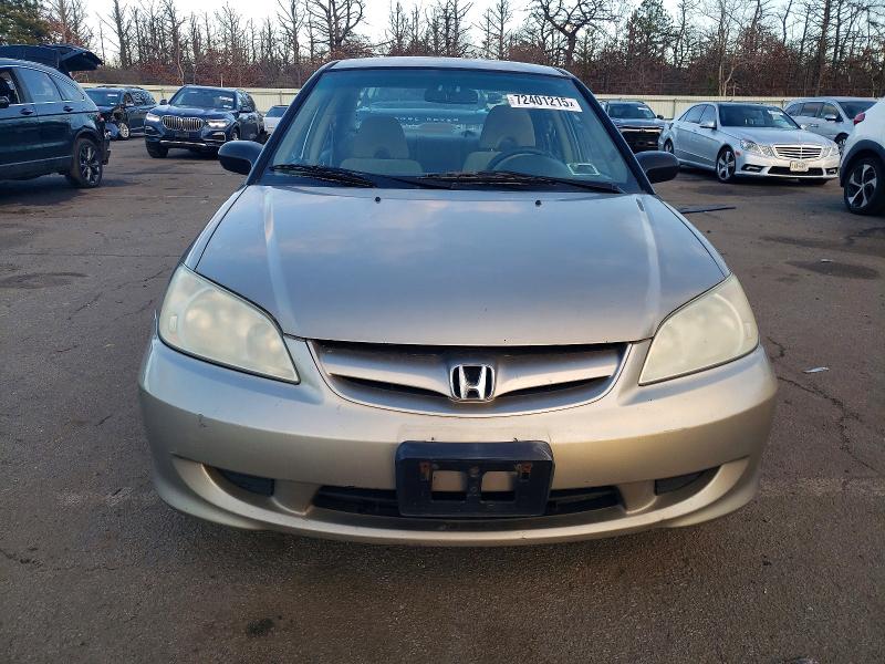 Photo 5 from auction – 2004 HONDA CIVIC LX with VIN 2HGES16534H502691