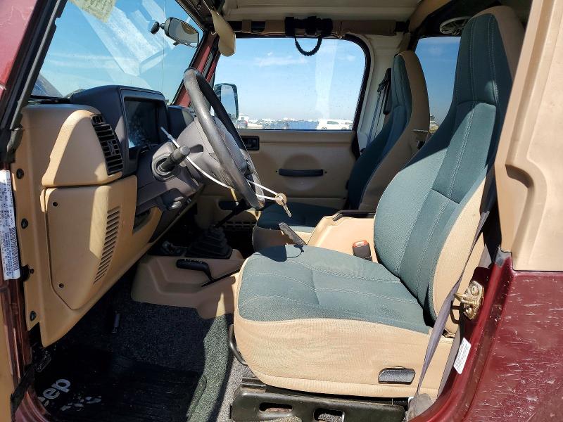 Photo 7 from auction – 2002 JEEP WRANGLER / with VIN 1J4FA59S62P769938