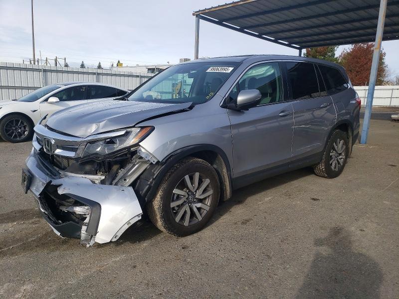 HONDA PILOT EXL 2019 with VIN 5FNYF6H50KB060580 - Photo from auction