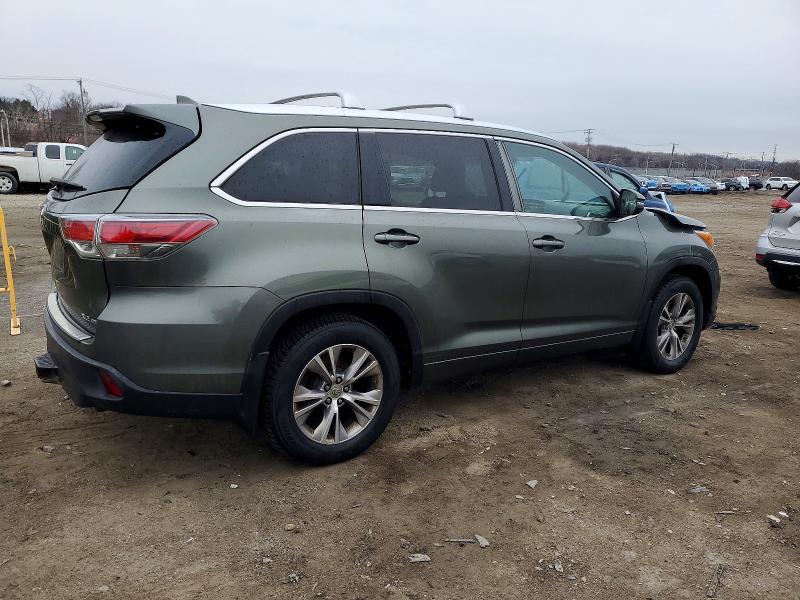 Photo 3 from auction – 2014 TOYOTA HIGHLANDER with VIN 5TDJKRFH7ES043383