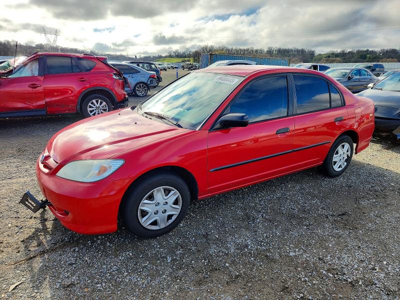 HONDA CIVIC DX 2005 with VIN 1HGES16425L021553 - Photo from auction
