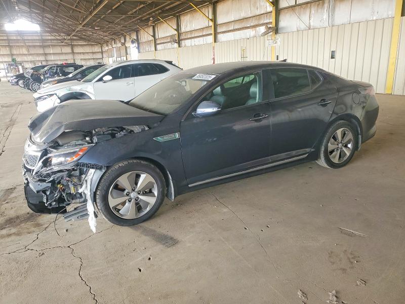 KIA OPTIMA HYBRID 2015 with VIN KNAGN4AD7F5083315 - Photo from auction