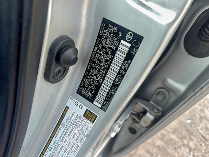 Photo 10 from auction – 2020 TOYOTA PRIUS PRIM with VIN JTDKARFP5L3155175