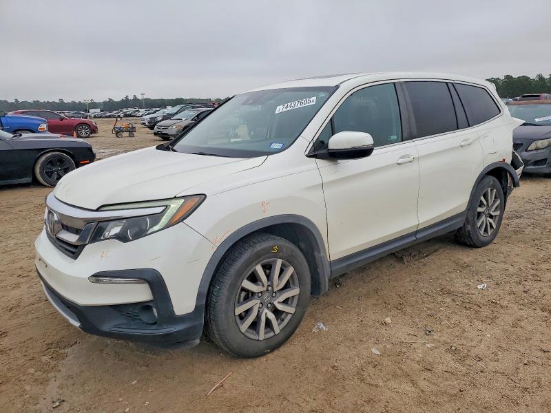 Photo 1 from auction – 2019 HONDA PILOT EXL with VIN 5FNYF5H54KB032291