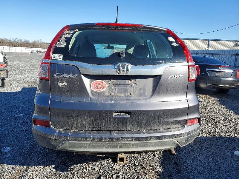 Photo 6 from auction – 2015 HONDA CR-V with VIN 5J6RM4H31FL066365