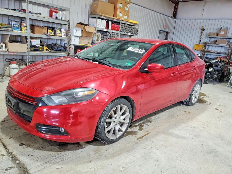 DODGE DART SXT 2013 with VIN 1C3CDFBH1DD640454 - Photo from auction