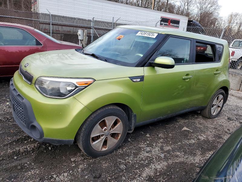 KIA SOUL 2014 with VIN KNDJN2A27E7041905 - Photo from auction