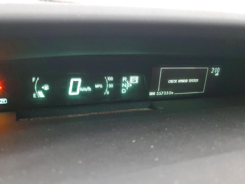 Photo 9 from auction – 2010 TOYOTA PRIUS with VIN JTDKN3DU0A0022221