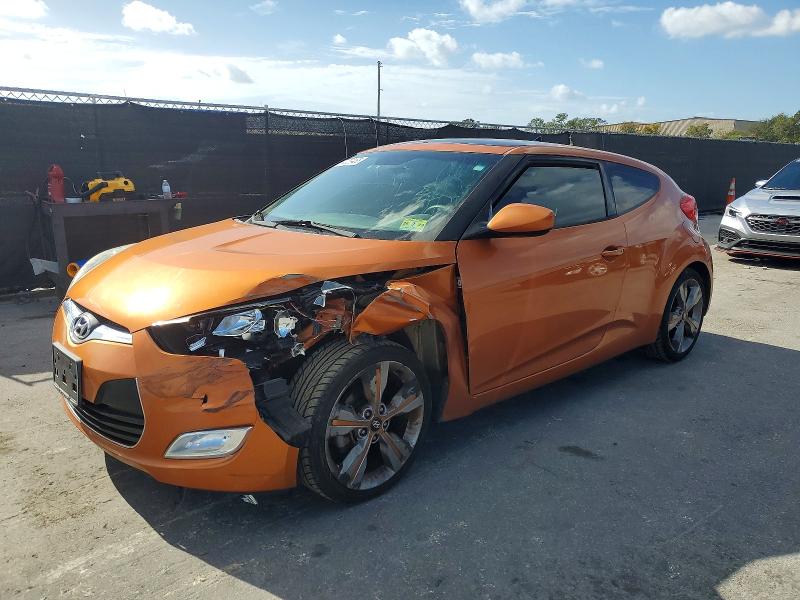 HYUNDAI VELOSTER 2016 with VIN KMHTC6AD8GU286316 - Photo from auction