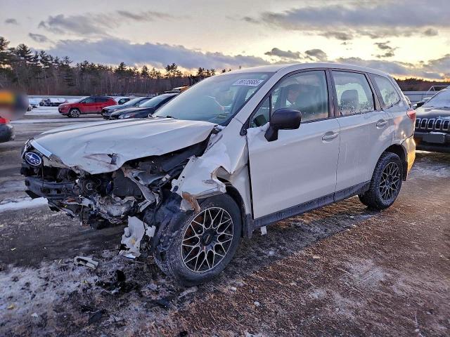 SUBARU FORESTER 2018 with VIN JF2SJAAC2JG438243 - Photo from auction