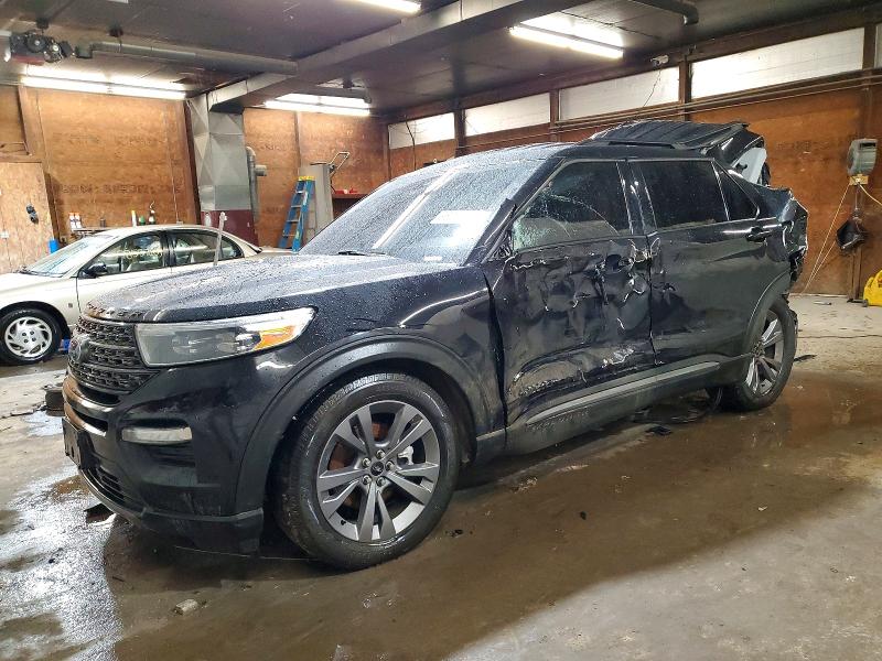 FORD EXPLORER 2021 with VIN 1FMSK7DH7MGB43189 - Photo from auction