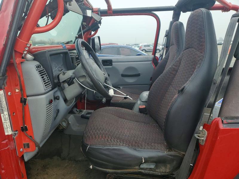 Photo 7 from auction – 2000 JEEP WRANGLER / with VIN 1J4FA49S7YP738278