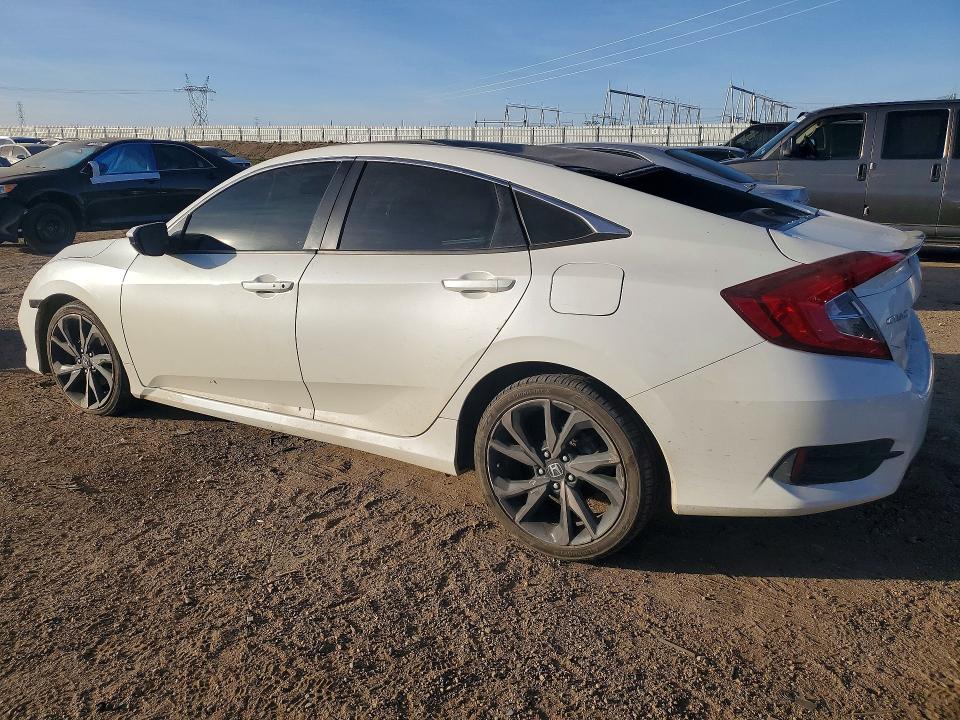 Photo 2 from auction – 2020 HONDA CIVIC with VIN 19XFC2F83LE211702