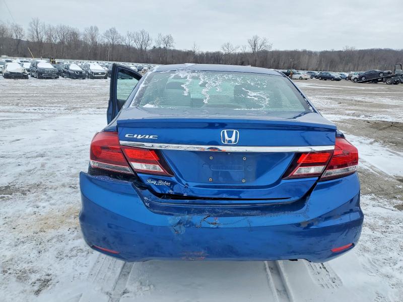 Photo 6 from auction – 2014 HONDA CIVIC with VIN 19XFB2F51EE217168