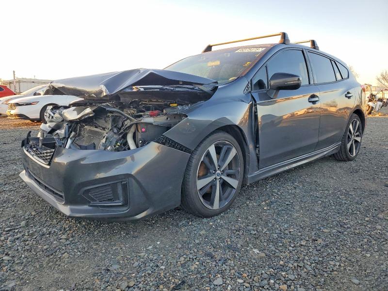 SUBARU IMPREZA SP 2018 with VIN 4S3GTAM61J3700667 - Photo from auction