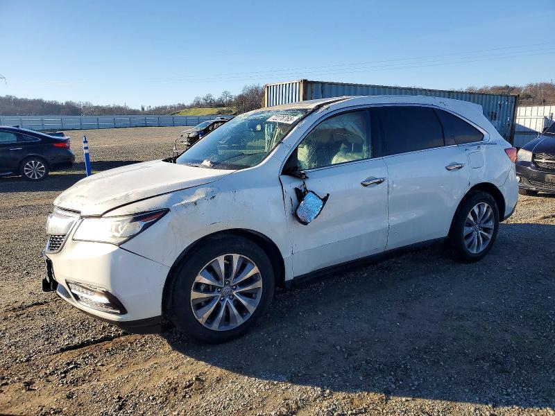 ACURA MDX 2014 with VIN 5FRYD3H47EB002836 - Photo from auction