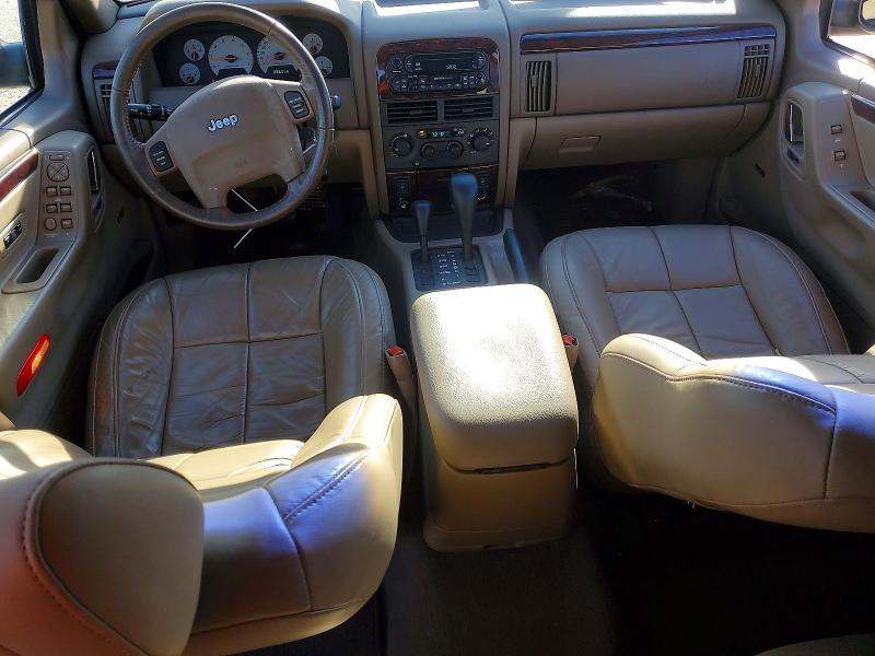 Photo 8 from auction – 2001 JEEP GRAND CHER with VIN 1J4GW58N71C646933